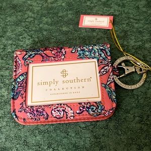 NWT Simply Southern Seahorse ID Card Holder